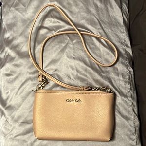 Pink mauve Calvin Klein crossbody bag